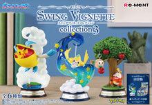 Load image into Gallery viewer, Re-ment Pokemon Swing Vignette Collection 3 Mini figures
