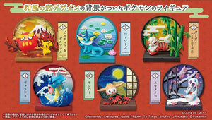 Re-ment Pokemon Japanese Style Window Mini figures