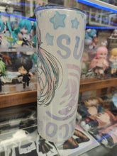 Load image into Gallery viewer, Super Sonico 20oz Stainless Steel Tumbler - Sparkly Waitress version
