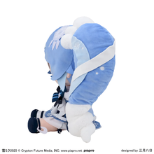 Load image into Gallery viewer, SEGA Vocaloid Hatsune Miku Snow Miku 2025 Fuwa petit Dodeka Jumbo Plush
