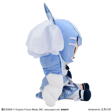 Load image into Gallery viewer, SEGA Vocaloid Hatsune Miku Snow Miku 2025 Fuwa petit Dodeka Jumbo Plush
