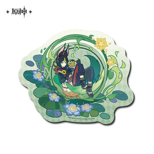 miHoYo Genshin Impact Mondstadt Sumeru Forest Ranger Tighnari Die-cut Mousepad